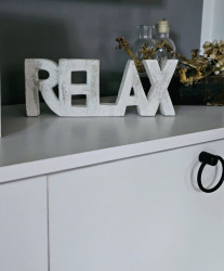Deko Living Schriftzug "RELAX"