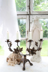 Kerzenständer Altarleuchter Fransk Style 4-armig JDL